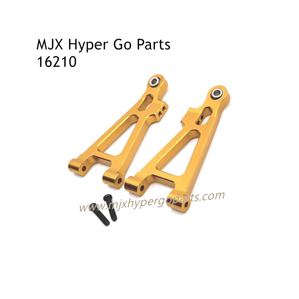 MJX Hyper Go 16210 Upgrades Parts Front Lower Swing Arm Kit Gold MJX Hyper Go 16210 Upgrades Parts Front Lower Swing Arm Kit Gold