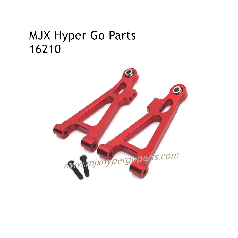 MJX Hyper Go 16210 Upgrades Parts Front Lower Swing Arm Kit Red MJX Hyper Go 16210 Upgrades Parts Front Lower Swing Arm Kit Red