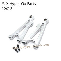 MJX Hyper Go 16210 Upgrades Parts Front Lower Swing Arm Kit Silver