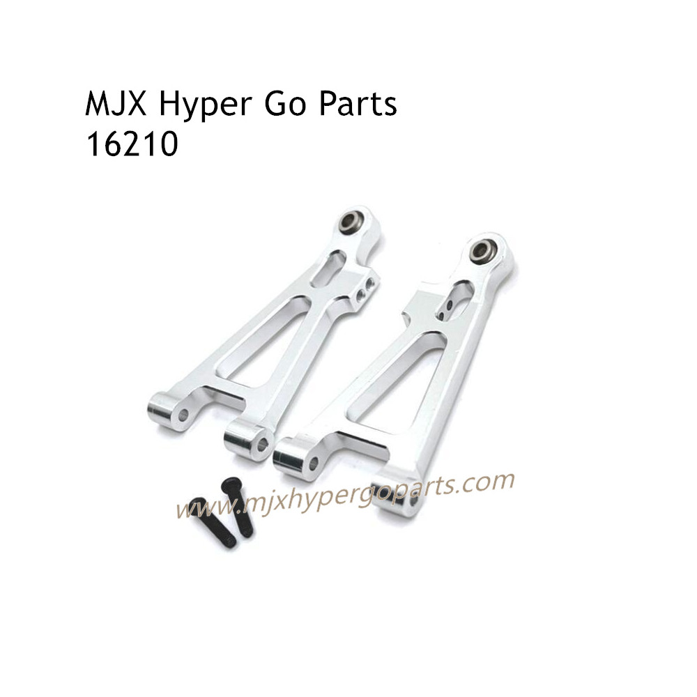 MJX Hyper Go 16210 Upgrades Parts Front Lower Swing Arm Kit Silver MJX Hyper Go 16210 Upgrades Parts Front Lower Swing Arm Kit Silver