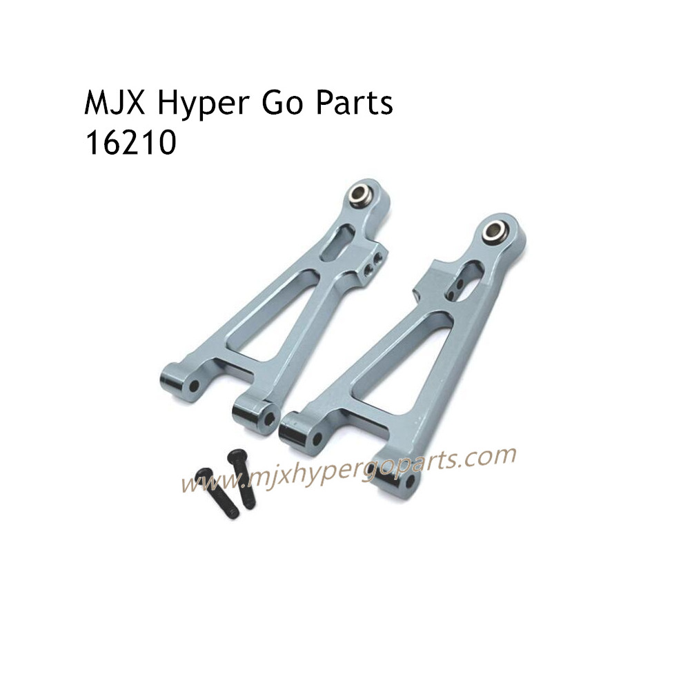 MJX Hyper Go 16210 Upgrades Parts Front Lower Swing Arm Kit Gray MJX Hyper Go 16210 Upgrades Parts Front Lower Swing Arm Kit Gray