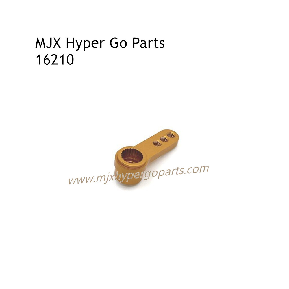 MJX Hyper Go 16210 Upgrades Parts 25T Servo Arm Gold