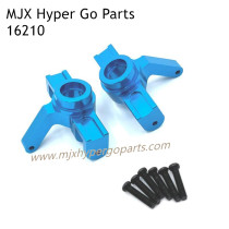 MJX Hyper Go 16210 Upgrades Parts Front Steering Cups Blue