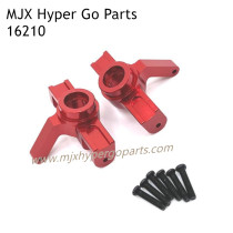 MJX Hyper Go 16210 Upgrades Parts Front Steering Cups Red