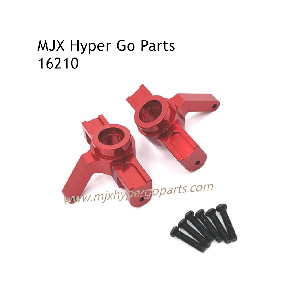 MJX Hyper Go 16210 Upgrades Parts Front Steering Cups Red MJX Hyper Go 16210 Upgrades Parts Front Steering Cups Red