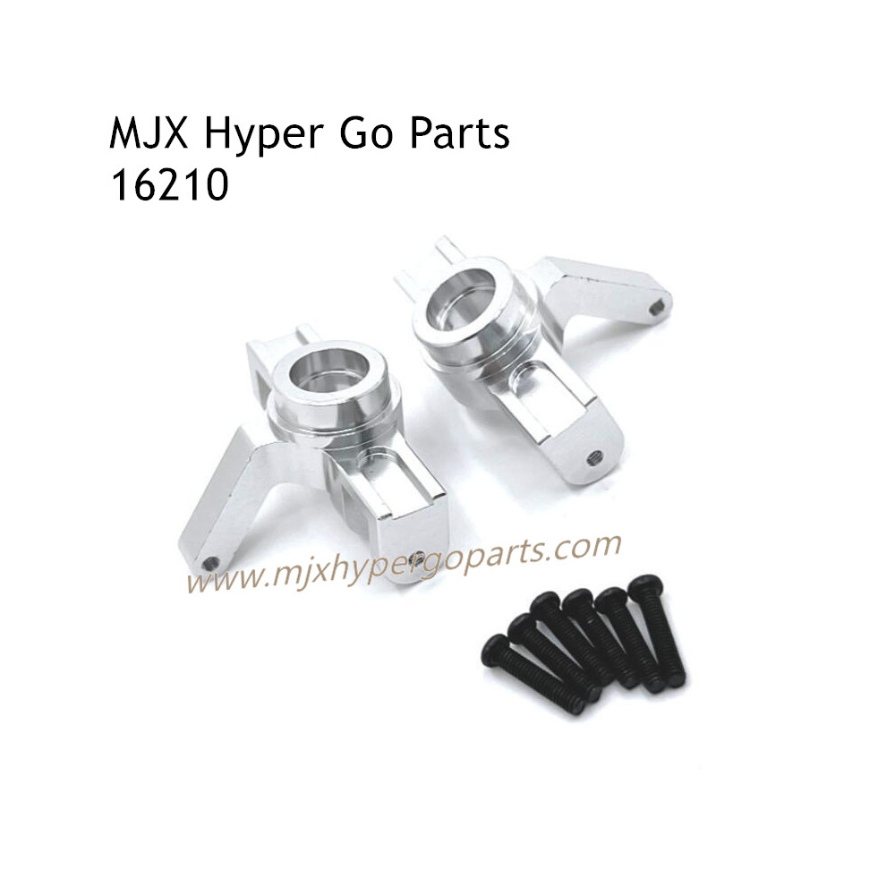 MJX Hyper Go 16210 Upgrades Parts Front Steering Cups Silver
