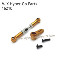 MJX Hyper Go 16210 Upgrades Parts Front Steering Connect Rod and Arm Gold