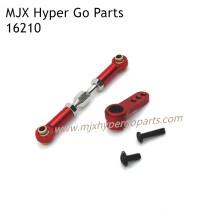 MJX Hyper Go 16210 Upgrades Parts Front Steering Connect Rod and Arm Red