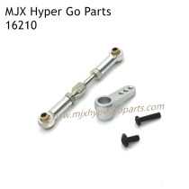 MJX Hyper Go 16210 Upgrades Parts Front Steering Connect Rod and Arm Silver