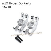 MJX Hyper Go 16210 Upgrades Parts Rear Wheel Cups Silver