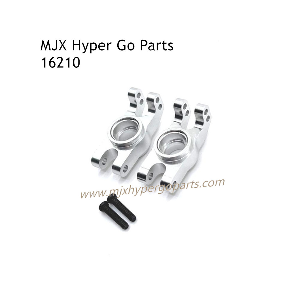 MJX Hyper Go 16210 Upgrades Parts Rear Wheel Cups Silver MJX Hyper Go 16210 Upgrades Parts Rear Wheel Cups Silver
