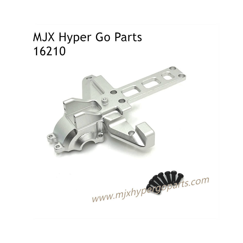 MJX Hyper Go 16210 Upgrades Parts Rear Gearbox Cover Silver MJX Hyper Go 16210 Upgrades Parts Rear Gearbox Cover Silver