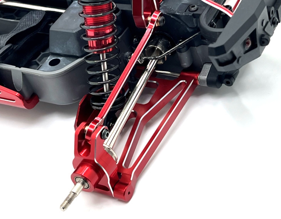 MJX-Hyper-Go-10208-Upgrade-Parts-Rear-Swing-Arm-V1-Vervsion-Red-Overview