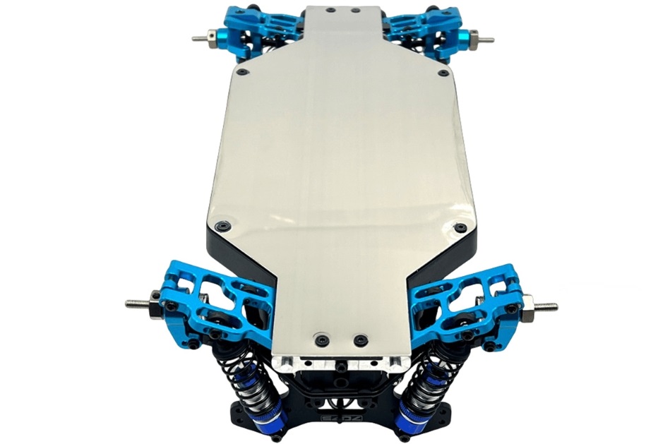 MJX Hyper Go 10304 RC Car Upgrade Parts Rear Lower Swing Arm Blue Overview