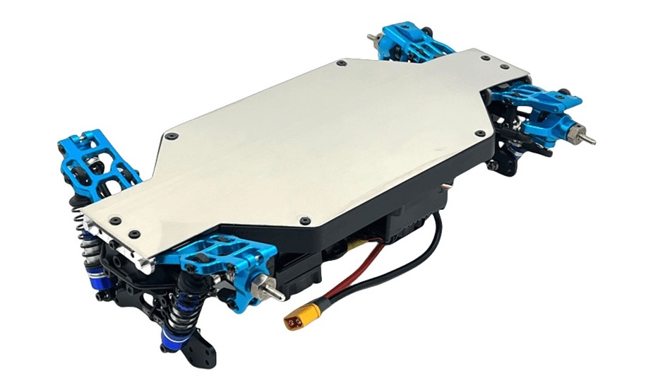 MJX Hyper Go 10304 Upgrade Parts Front Lower Swing Arm Blue Overview