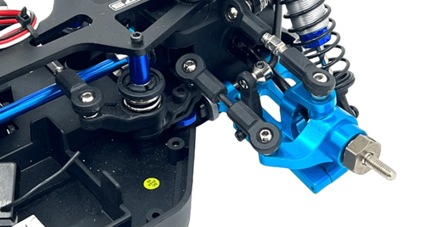 MJX Hyper Go 10304 Upgrade Parts Front Steering Cup Blue Overview