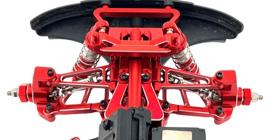 MJX-Hyper-Go-14209-Upgrade-Parts-Front-Gearbox-Lower-Cover-Red-Overview