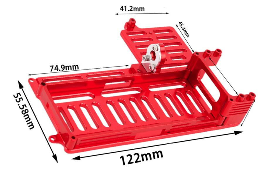 MJX Hyper Go 14209 Upgrade Parts Metal Bottom Plate of Battery Seat