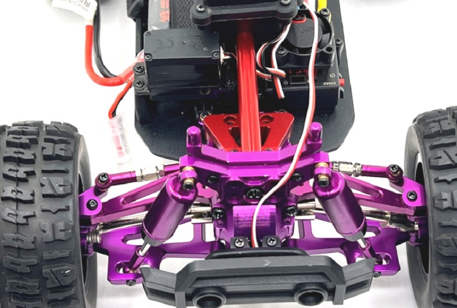 MJX-Hyper-Go-14210-Upgrade-Parts-Front-Gearbox-Cover-Purple-Overview