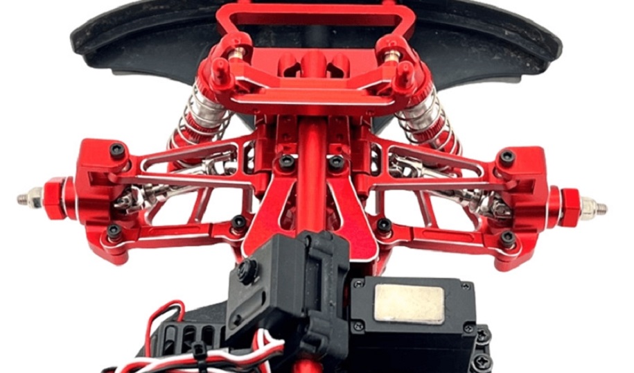 MJX-Hyper-Go-14210-Upgrade-Parts-Front-Gearbox-Upper-Cover-Red-Overview