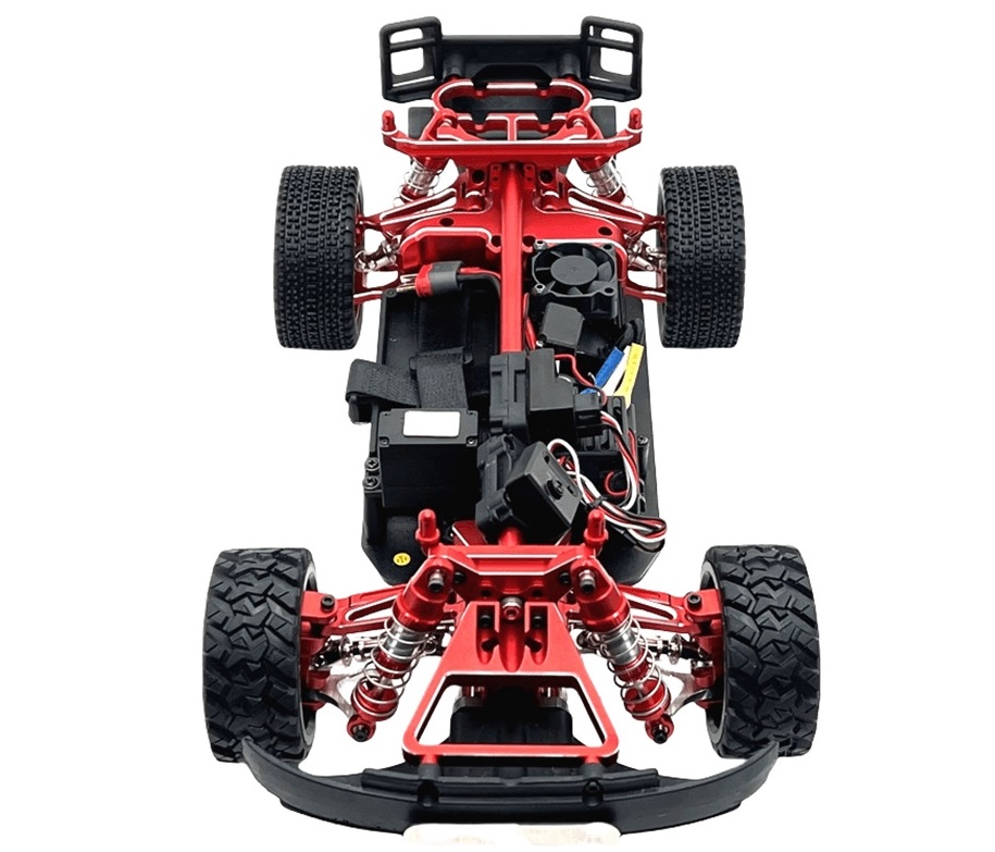 MJX-Hyper-Go-14211-RC-Car-Upgrade-Parts-Front-Upper-Swing-Arm-Red-Overview