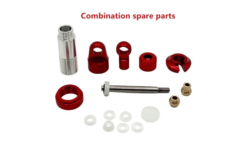 MJX-Hyper-Go-14211-RC-Car-Upgrade-Parts-Shock-Absorbers-Red-Overview-1