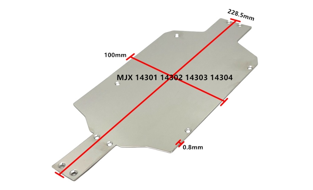 MJX Hyper Go 14301 Upgrade Parts Metal Bottom Plate