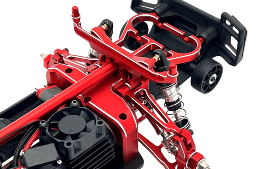 MJX-Hyper-Go-14301-Upgrade-Parts-Rear-Gearbox-Lower-Cover-Red