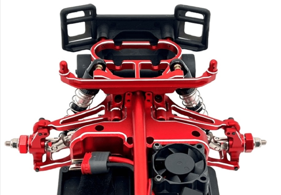MJX-Hyper-Go-14301-Upgrade-Parts-Rear-Gearbox-Top-Cover-Red-Overview