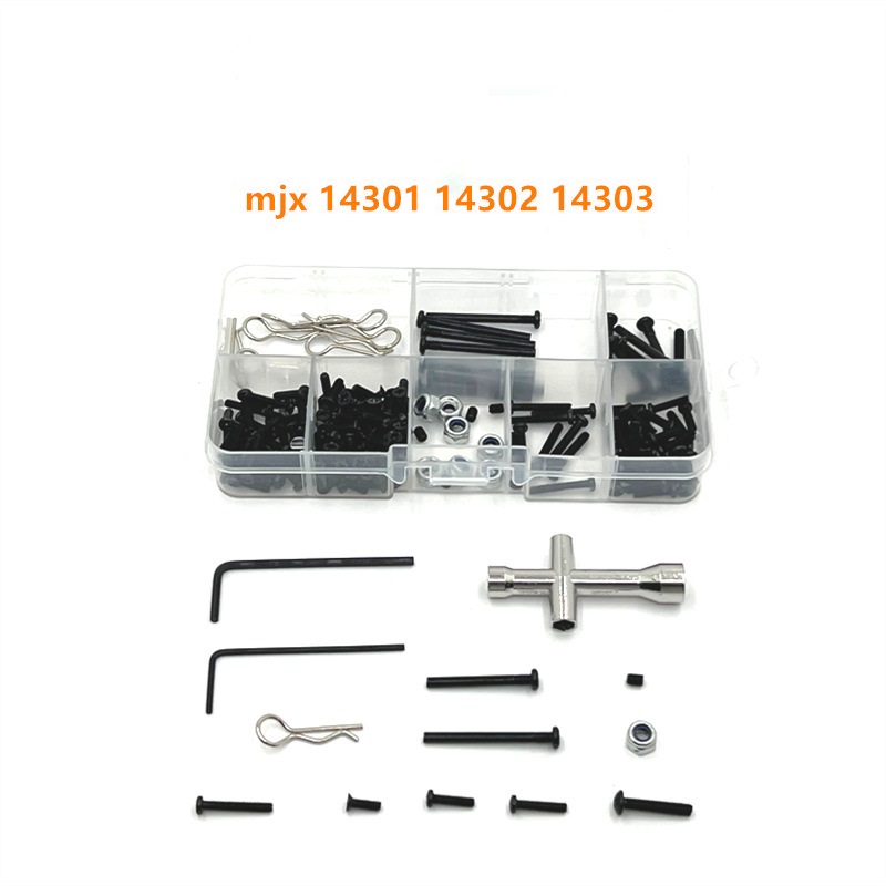 MJX Hyper Go 14302 Drift Racing Car Parts Screws Box Overview