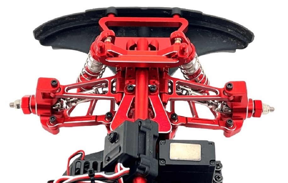 MJX-Hyper-Go-14302-Upgrade-Parts-Front-Gearbox-Upper-Cover-Red-Overview