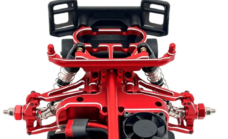 MJX-Hyper-Go-14302-Upgrade-Parts-Rear-Gearbox-Top-Cover-Red-Overview