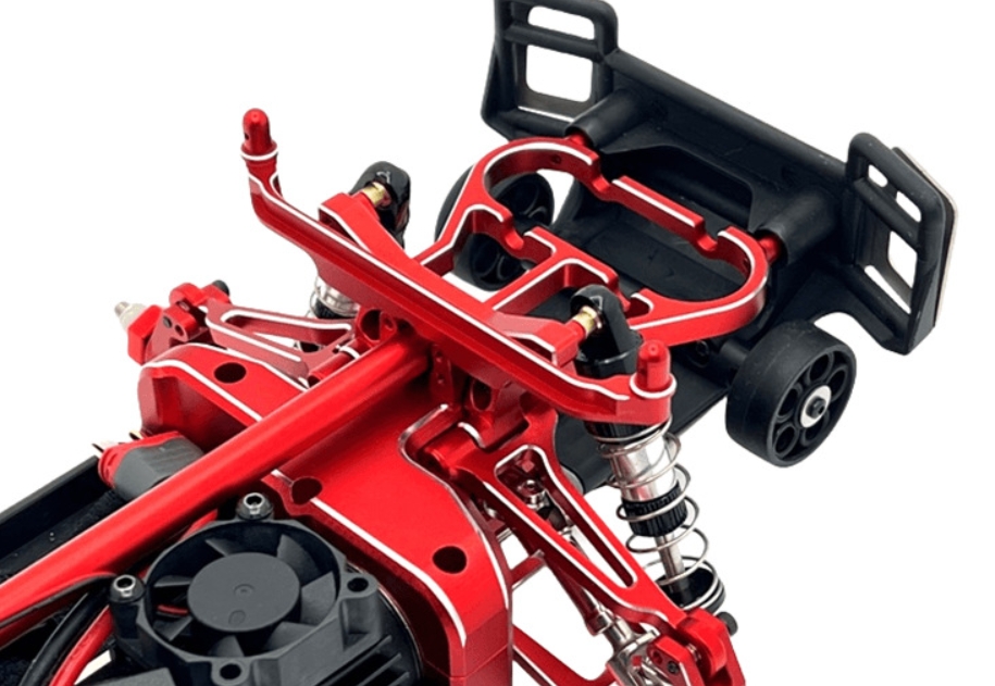 MJX-Hyper-Go-14303-Upgrade-Parts-Rear-Gearbox-Lower-Cover-Red-Overview