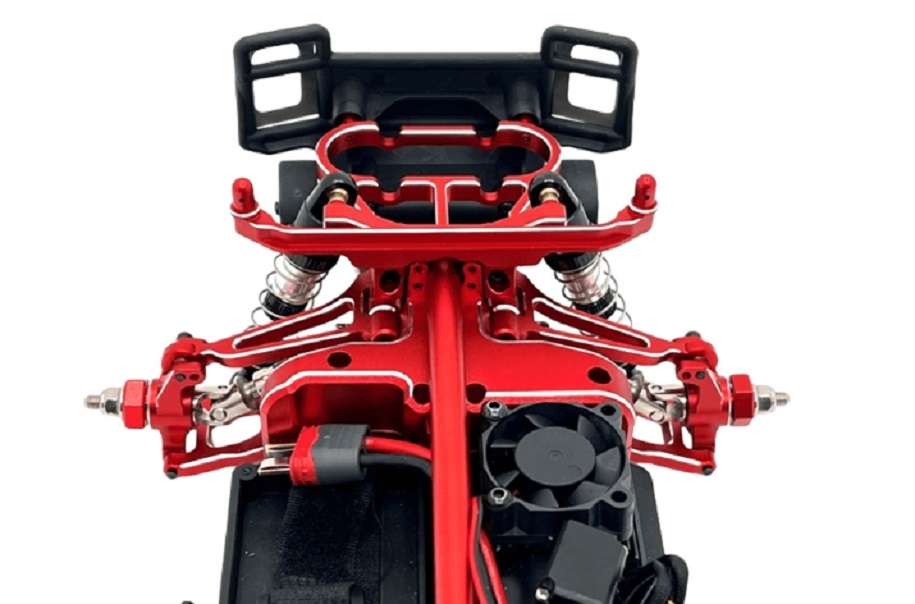 MJX-Hyper-Go-14303-Upgrade-Parts-Rear-Gearbox-Top-Cover-Red-Overview