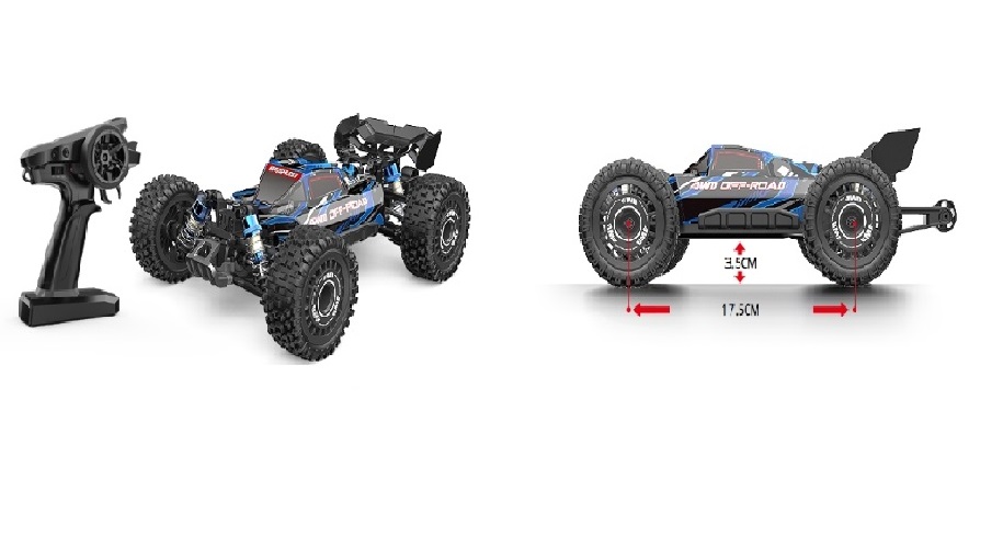 MJX Hyper Go 16207 1/16 Scale 2.4Ghz 4WD Remote Control Car Overview