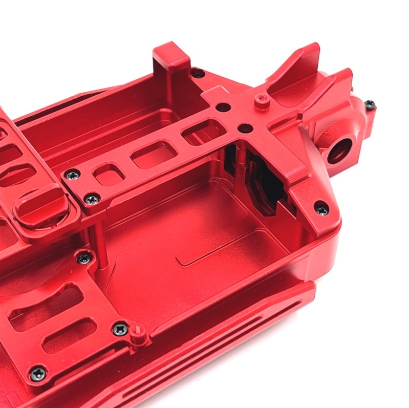 MJX Hyper Go 16208 Upgrade Parts Metal Chassic and Front Rear Gearbox Cover Overview