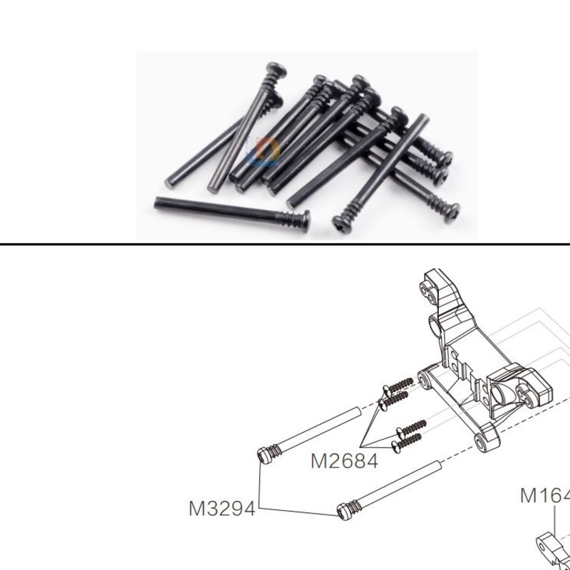 MJX Hyper Go 16210 Parts 3X29MM Long Screws M3294