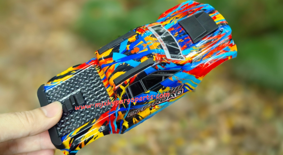 MJX Hyper Go 20208 RC Car Parts Car Shell Overview on the hands