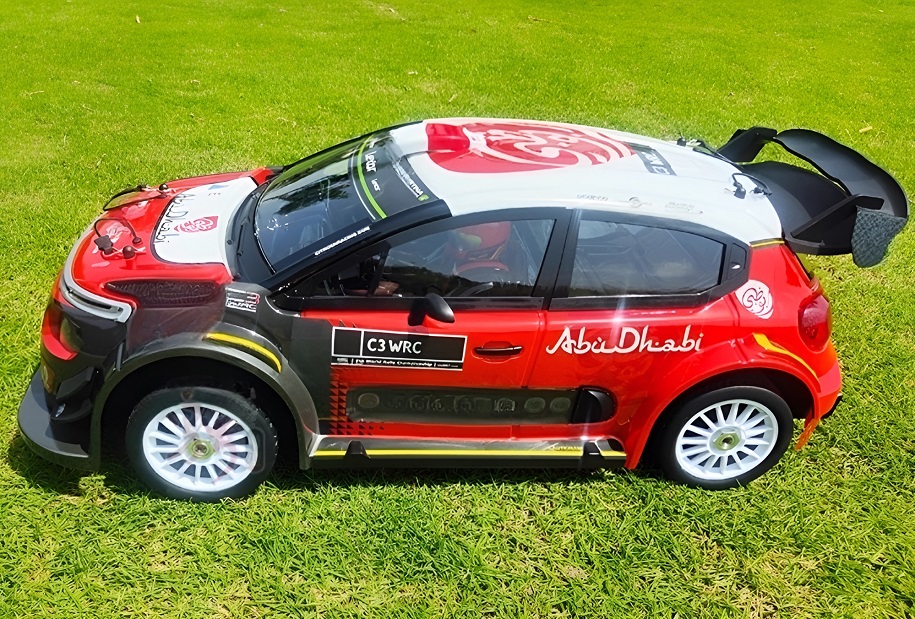 MJX-Hyper-GO-7303-High-Speed-Dirft-RC-Car-on-the-grass