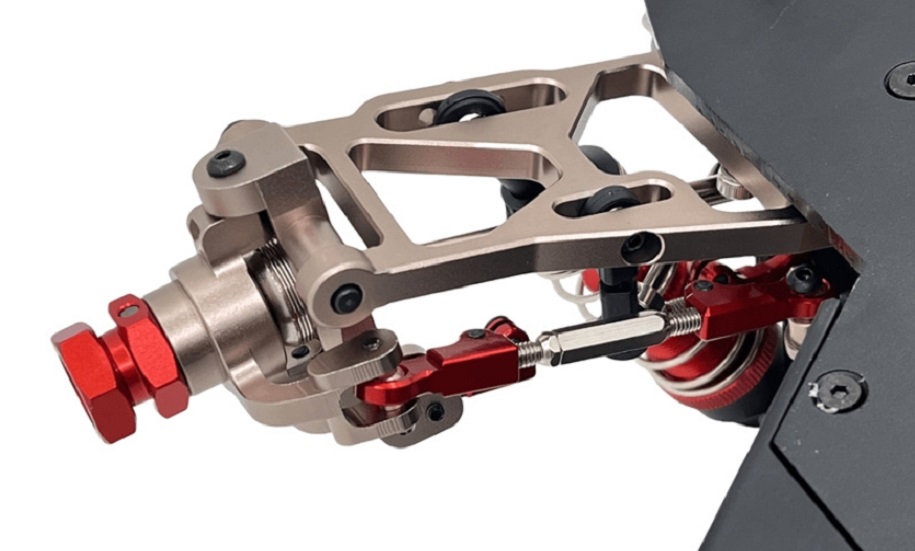 MJX Hyper Go 7304 Upgrade Parts Front Lower Swing Arms Champagne Gold Overview