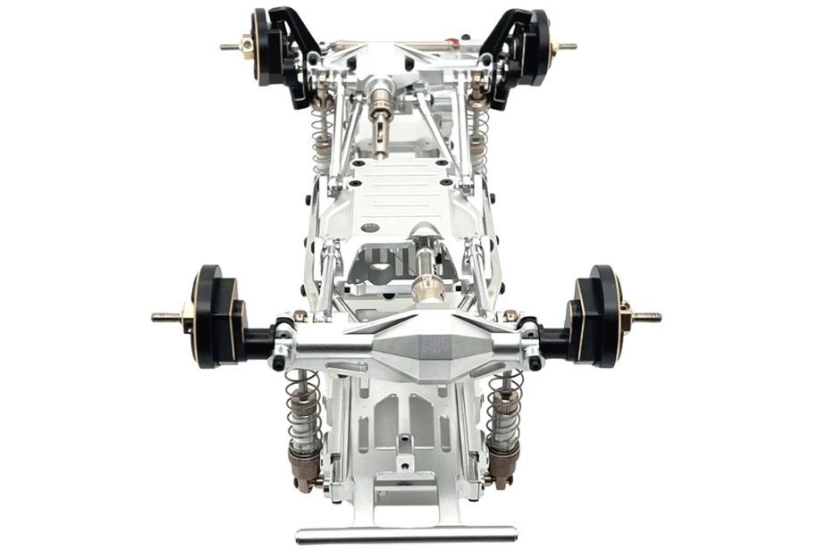 MJX-Hyper-Go-H12P-Upgrade-Parts-Front-and-Rear-Axle-Assembly-Silver-Overview