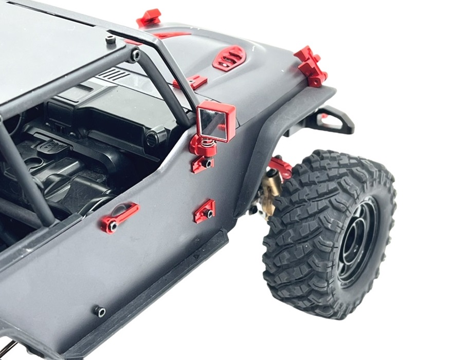 MJX Hyper Go H12Y H12Y+ RC Car Upgrade Parts Car Shell Decorative Parts Red Overview