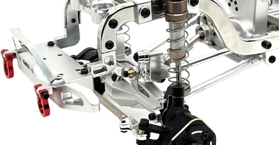MJX-Hyper-Go-H12Y-Upgrade-Parts-Front-Axle-Assembly-Silver-Overview