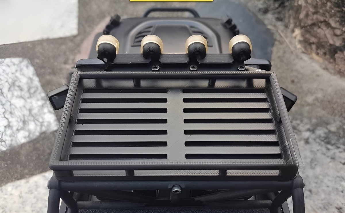 MJX Hyper Go H12Y Upgrade Parts Roof Rack and Spotlight Bracket