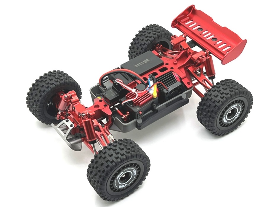MJX H6 Hyper Go Upgrade Parts Gearbox Cover Red Overview