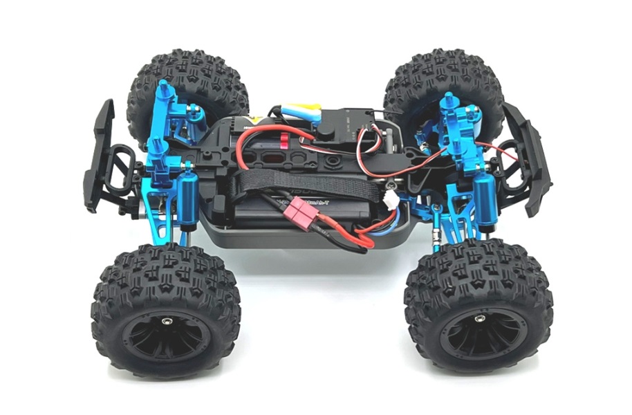 MJX H6 Hyper Go Upgrade Parts Rear Upper Swing Arm Blue Overview