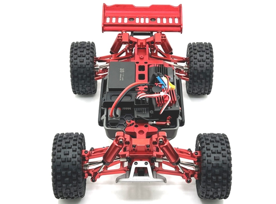 MJX H6 Hyper Go Upgrade Parts Front Gearbox Cover Red Overview