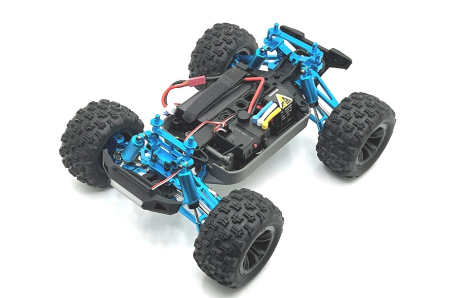 MJX Hyper Go H6V3 Upgrade Parts Rear Upper Swing Arm Blue Overview