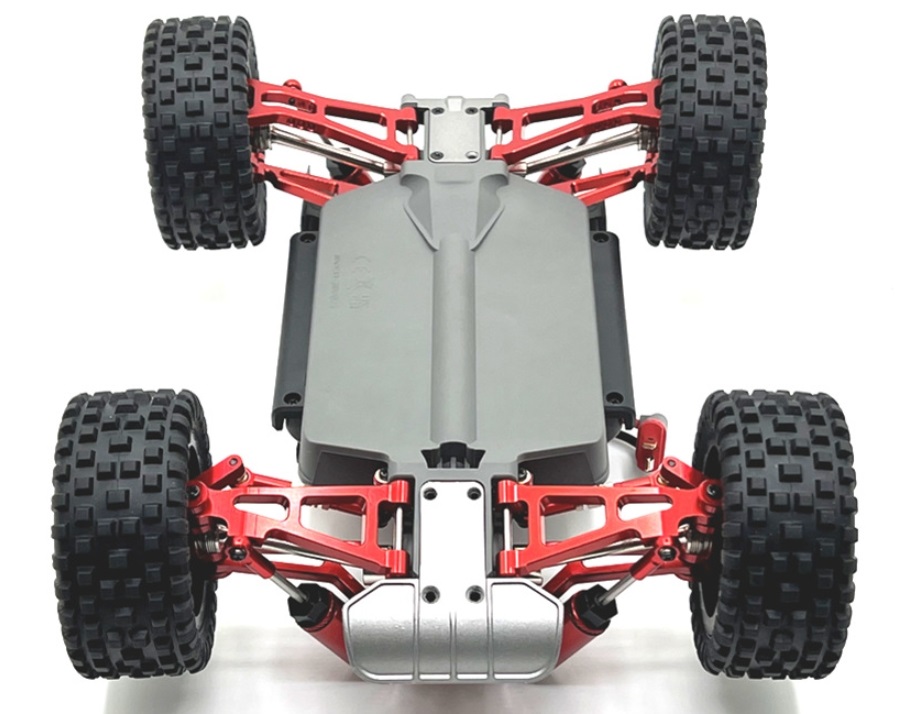 MJX Hyper Go M162 Upgrade Parts Front Lower Swing Arm Red Overview