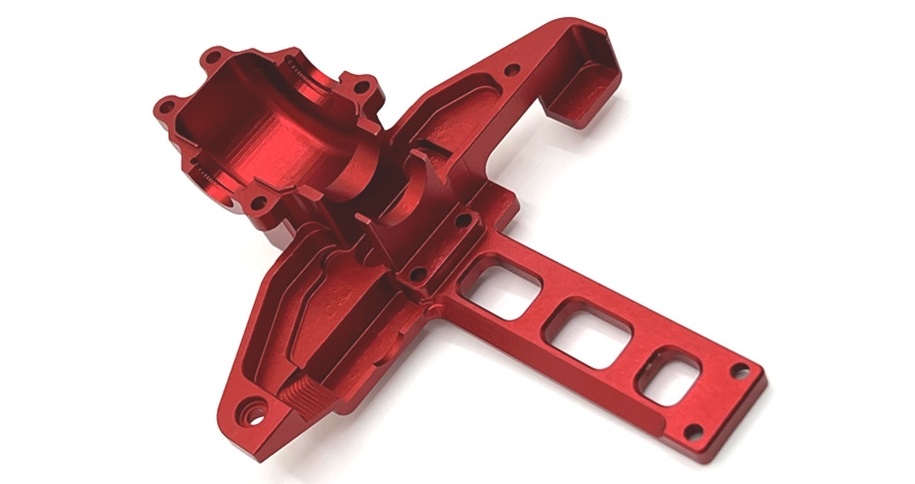 MJX-Hyper-Go-M163-RC-Car-Upgrade-Parts-Rear-Gearbox-Cover-Red-Inside-Overview